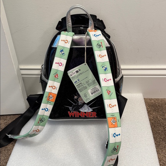 Loungefly Monopoly Mr Pennybags backpack NWT main image 5
